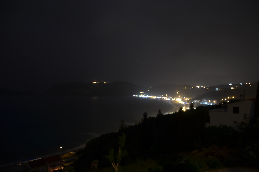 2018 Korfu Agios Georgios nachts