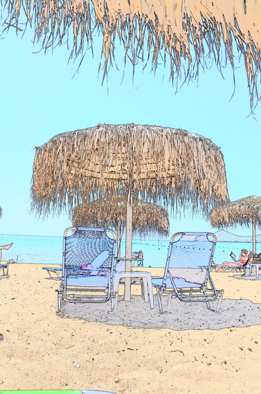 2018 Korfu Agios Georgios Strand 5