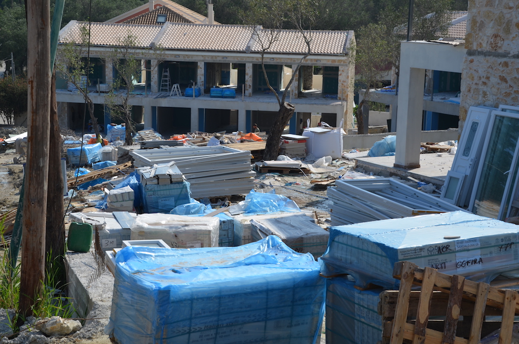 2018 Korfu Baustelle 1