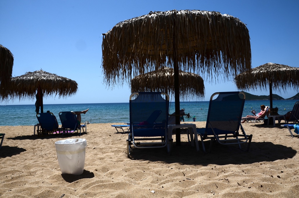 2018 Korfu Agios Georgios Strand 1