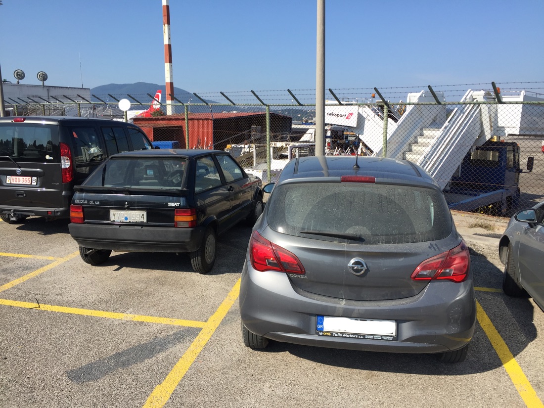 2018-Korfu Mietwagen Airport